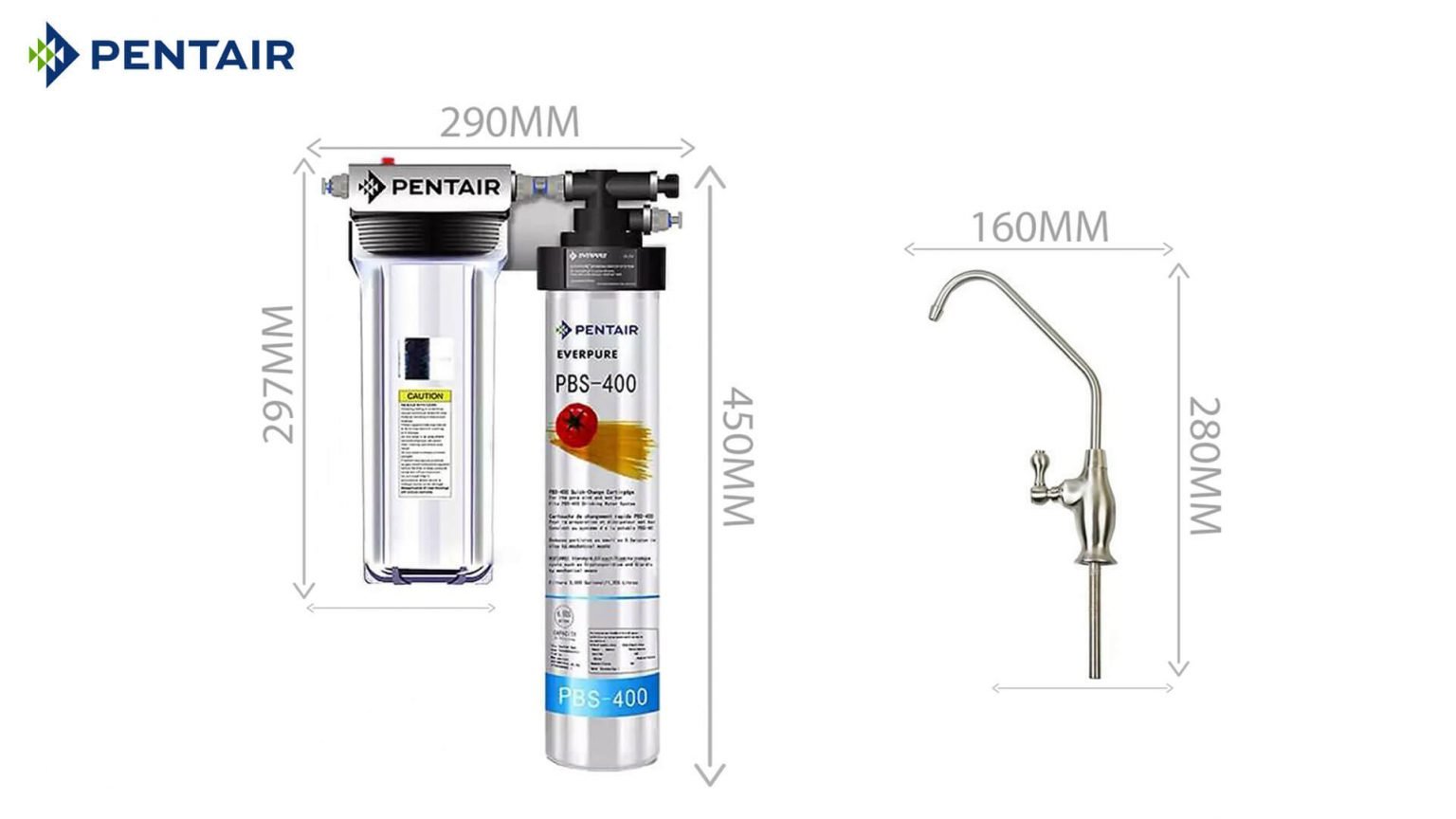 Máy lọc nước Pentair Everpure PBS-400 Máy lọc nước Pentair Everpure PBS-400 Standard - 2