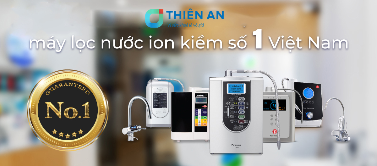 máy lọc nước ion kiềm Nhật Bản