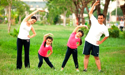 Tập thể dục thường xuyên cho một cơ thể khỏe mạnh