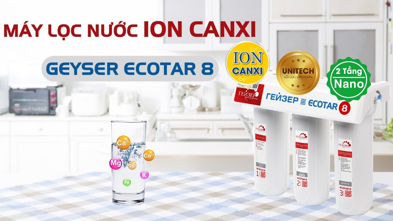 may loc nuoc ion canxi ecotar 8
