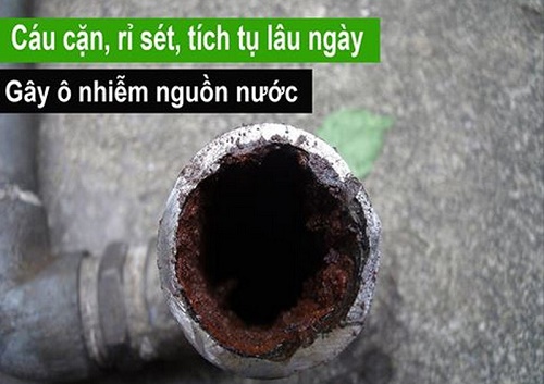 Dịch vụ vệ sinh đường ống nước sinh hoạt không hóa chất tại Quận Hà Đông