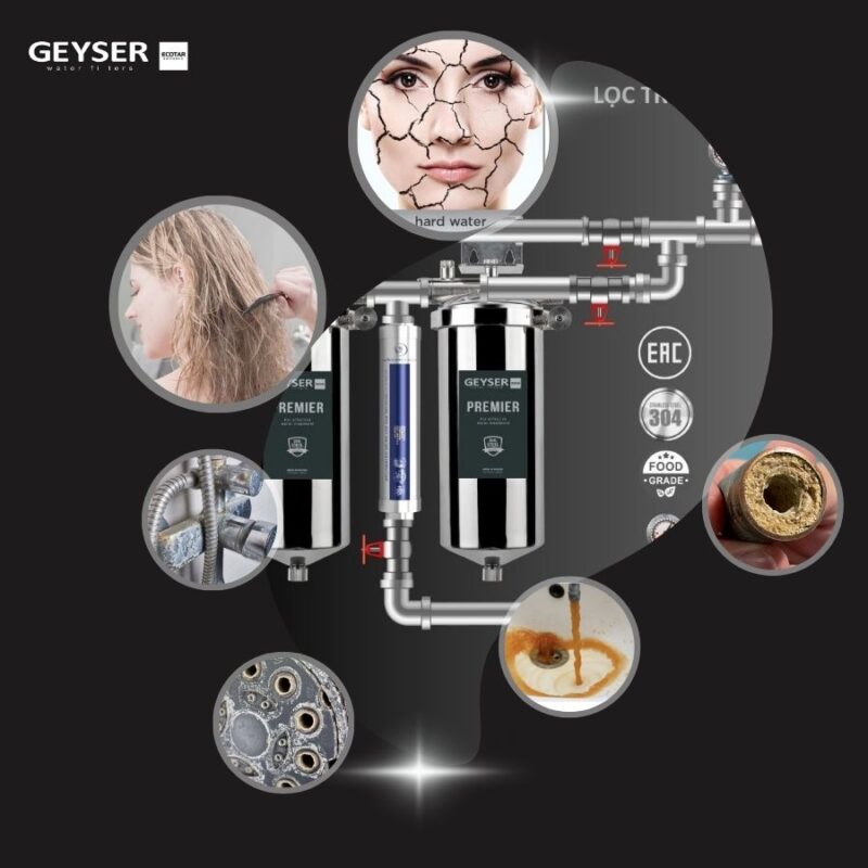 Geyser Ecotar 2F1As với công nghệ tiên tiến chống bám cặn hiệu quả